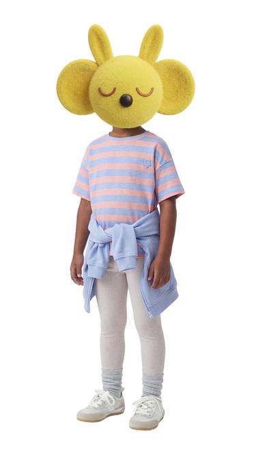 RIBBED LEGGINGS WITH LABEL - Sand / Marl by Zara