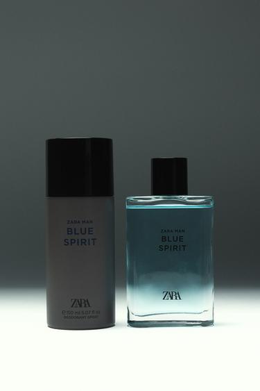 BLUE SPIRIT EDT 90 ML (3.04 FL. OZ) + DEODORANT SPRAY EDC 150 ML (5.07 FL. OZ) - TINTED LEATHER by Zara