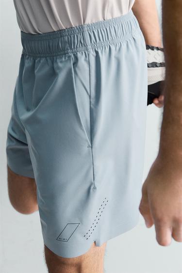 9" TRAINING SHORTS - Light blue by Zara