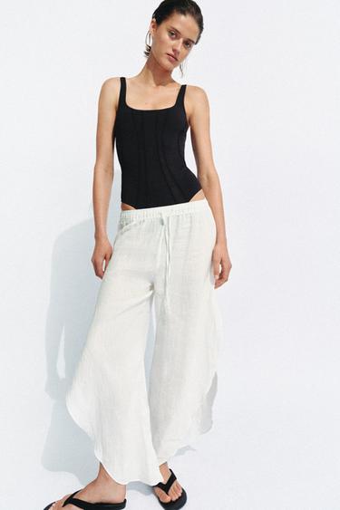 POLYAMIDE BLEND BODYSUIT - Black by Zara