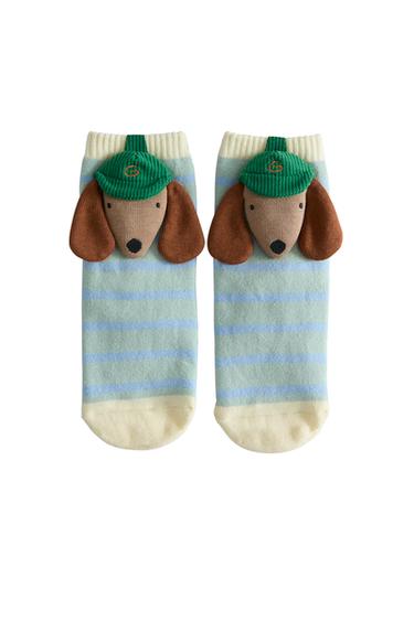 KIDS' SUMMER CLUB SOCKS - Green by Zara