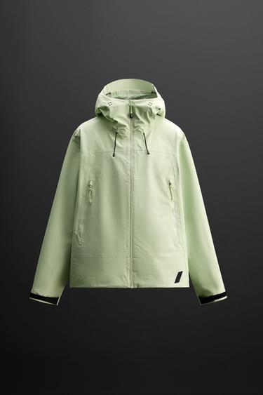 WATERPROOF TECHNICAL JACKET - Light lime green by Zara