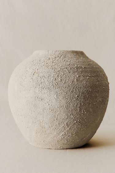 CERAMIC VASE - Grey by Zara