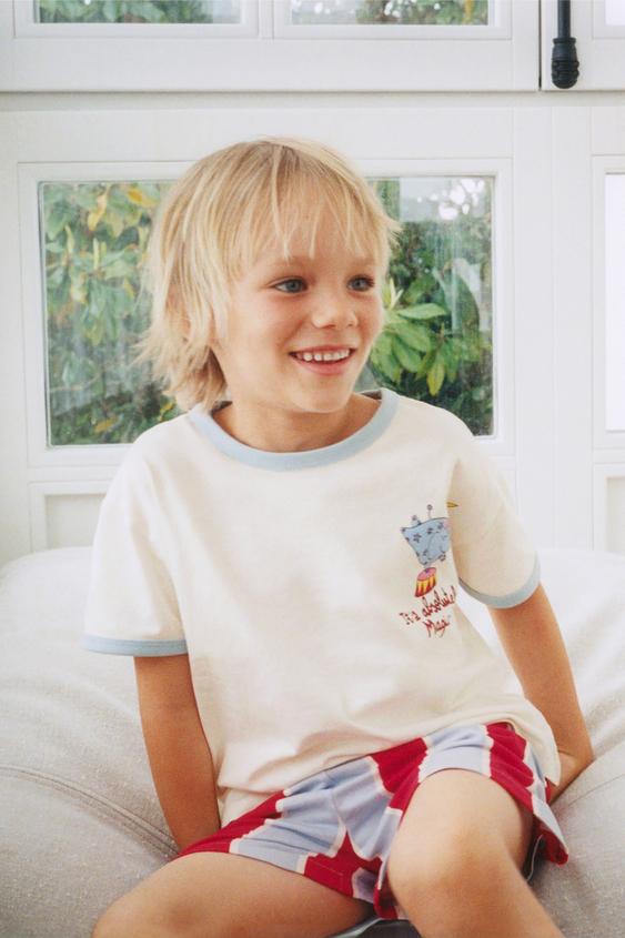 1 1/2-6 YEARS/ CIRCUS PRINT PYJAMAS - Blue by Zara - Image 0