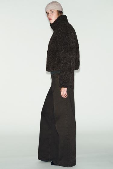 FLEECE ANORAK WITH THERMAL INSULATION - Brown by Zara