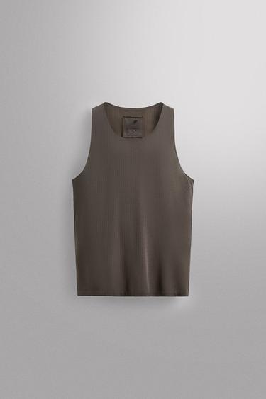 SEAMLESS TRAINING TANK TOP - Grey by Zara