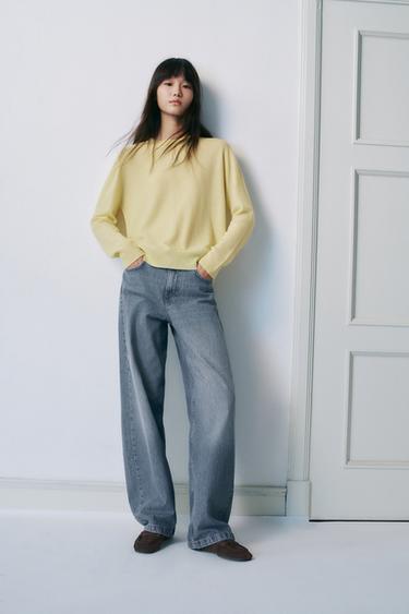 100% EXTRA SOFT WOOL JUMPER - Light yellow by Zara