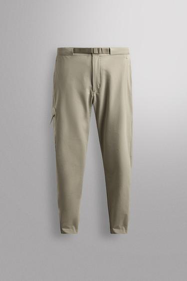 TECHNICAL CARGO TREKKING TROUSERS - Sand by Zara