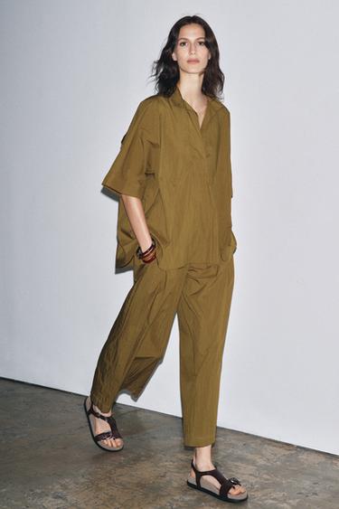 ZW COLLECTION SHIRT AND TROUSERS SET -  by Zara - Image 0
