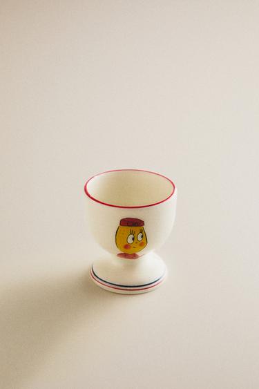 LIMONCELLA X THE ANIMALS OBSERVATORY PORCELAIN EGG CUP - Multicoloured by Zara