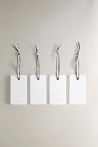 WHITE POWDERY SCENTED WARDROBE BAR PACK (PACK OF 4) - Various by Zara - Image 0