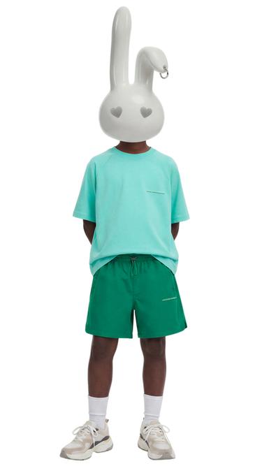 TECHNICAL T-SHIRT AND BERMUDA SHORTS SET - Green by Zara