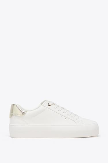 CONTRAST TRAINERS - White by Zara - Image 0