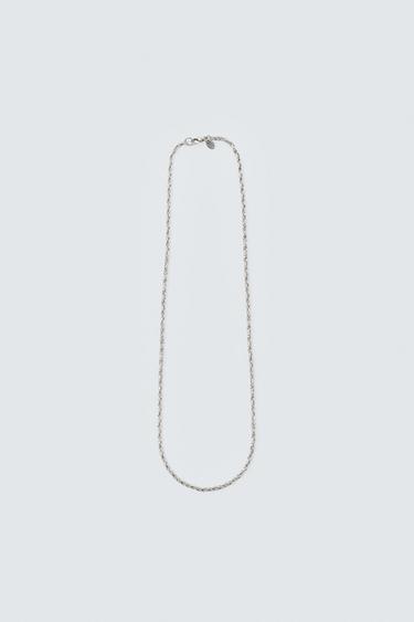 ARTICULATED METAL CHAIN - Silver by Zara