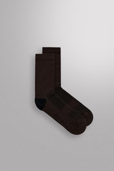 CYCLING SOCKS - Brown by Zara