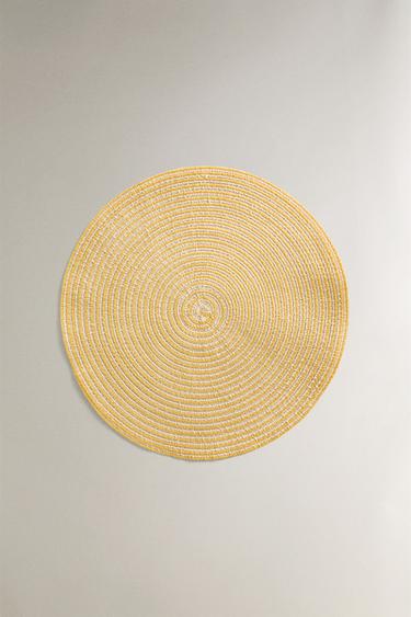ROUND PLACEMAT (PACK OF 2) - Curry by Zara