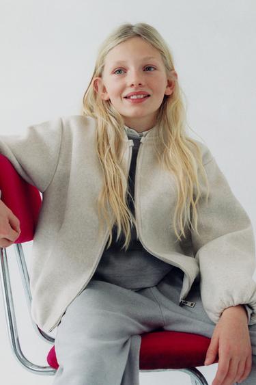 SOFT BOMBER JACKET - Light beige by Zara