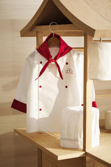 CHILDREN'S CHEF COSTUME - White by Zara