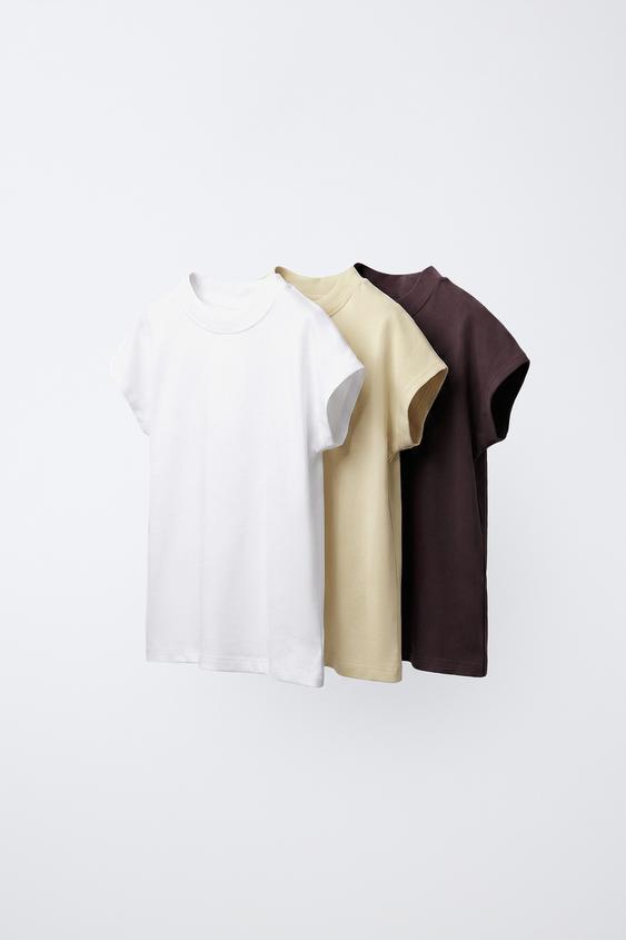 3-PACK OF PLAIN T-SHIRTS - Various by Zara - Image 0