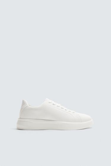 MONOCHROME CHUNKY TRAINERS - White by Zara