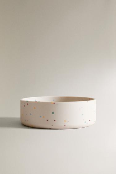 CHILDREN'S POLKA DOT SILICONE BOWL - Multicoloured by Zara - Image 0