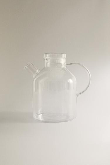 BOROSILICATE JUG WITH LID -  by Zara - Image 0
