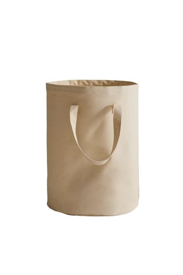 LAUNDRY BASKET - Light beige by Zara