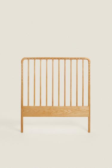 WOODEN HEADBOARD - Light beige by Zara - Image 0