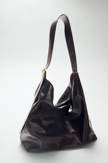 MAXI SHOPPER BAG - Brown by Zara