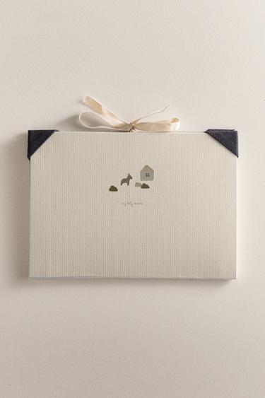 LITTLE DONKEY BABY DOCUMENT FOLDER - Light beige by Zara