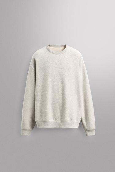 CREW NECK TRAINING SWEATSHIRT - Grey marl by Zara