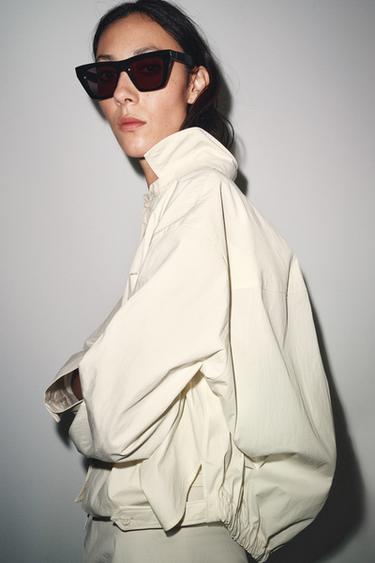 ZW COLLECTION POCKET SHIRT - Ecru by Zara