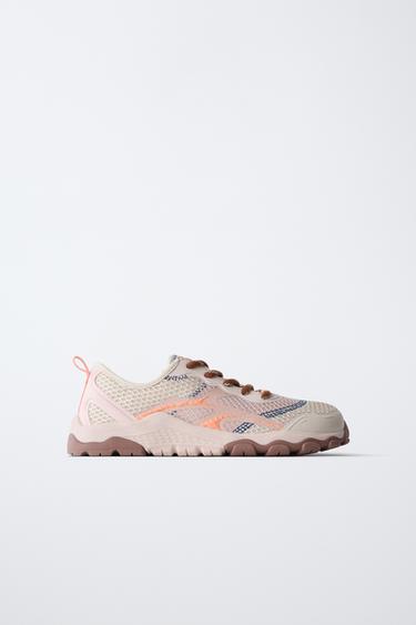 BAREFOOT MESH TRAINERS - Pink by Zara