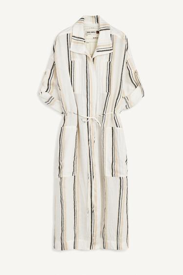 STRP JCKT - Ecru by Zara