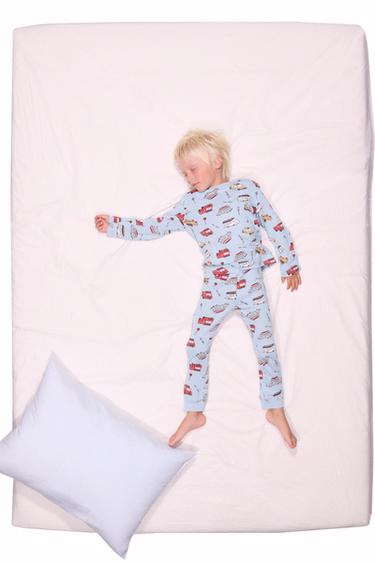 4-6 YEARS/ CAR PRINT PYJAMAS - Blue by Zara