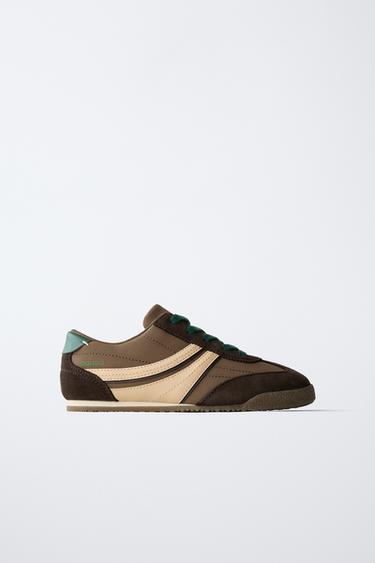 CONTRAST PLIMSOLLS - Brown by Zara - Image 0