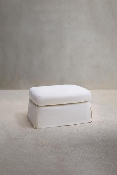 FOOTSTOOL 01 - Ecru by Zara