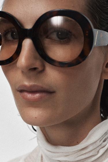 OVAL SUNGLASSES - Brown by Zara - Image 0