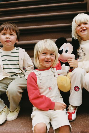 MICKEY MOUSE © DISNEY TWILL PATCH OVERSHIRT - Ecru by Zara