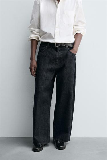 WIDE FIT JEANS - Blue by Zara