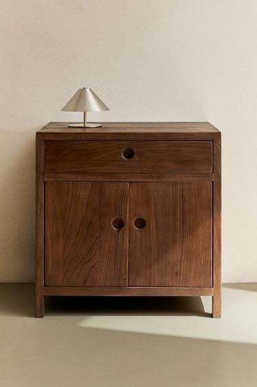 ELM WOOD STORAGE UNIT - Brown by Zara