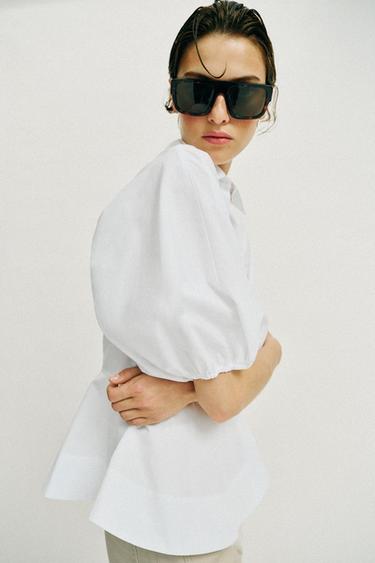 RETRO SQUARE SUNGLASSES - Brown by Zara