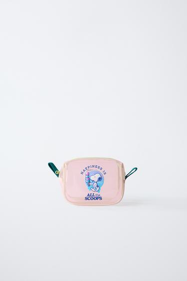 SNOOPY PEANUTS™ TOILETRY BAG - Pink by Zara - Image 0