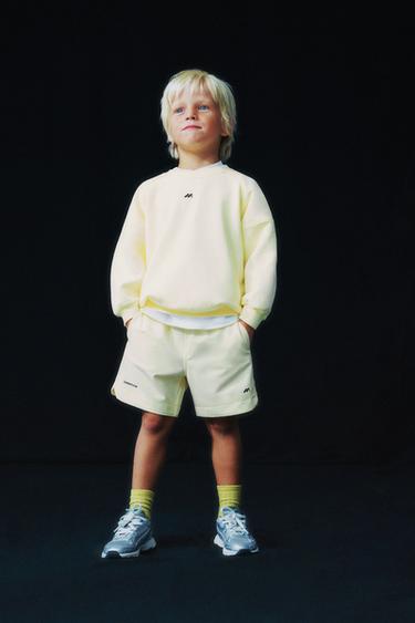 LOGO SWEATSHIRT - Bright yellow by Zara