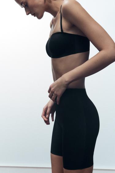 BODY SHAPE CYCLING SHORTS - Black by Zara - Image 0