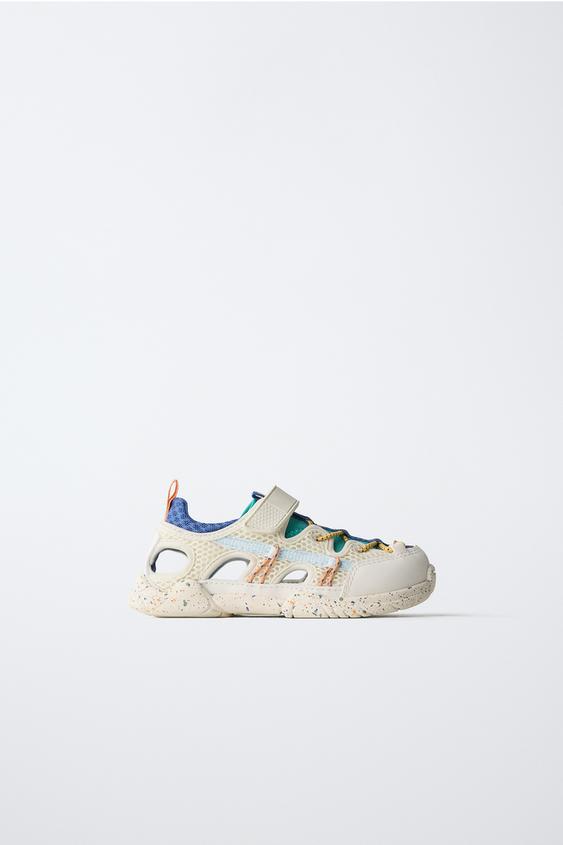 BAREFOOT TRAINERS WITH CUT-OUTS - White by Zara - Image 0