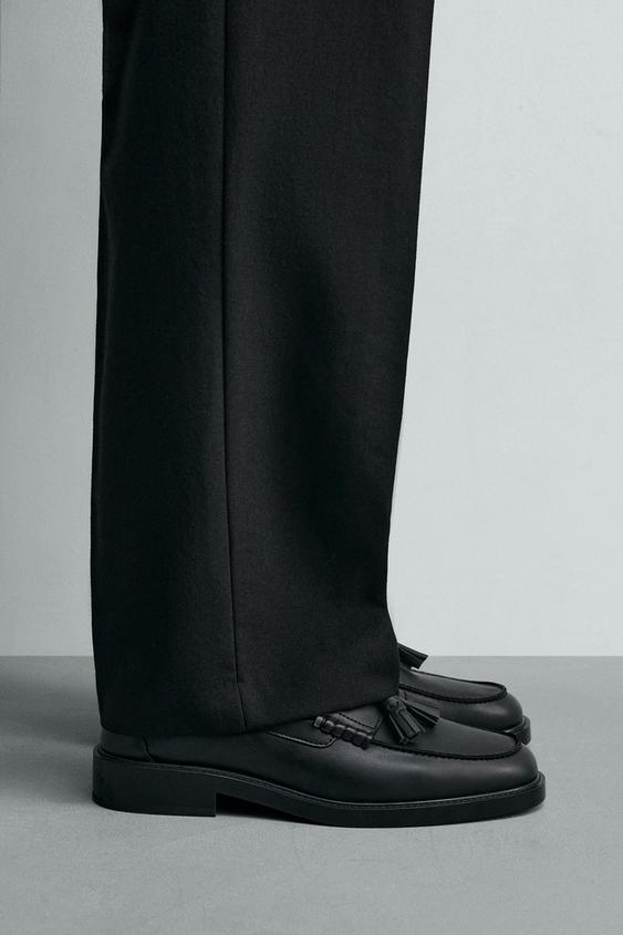 DRESS PENNY LOAFERS - Black by Zara - Image 0
