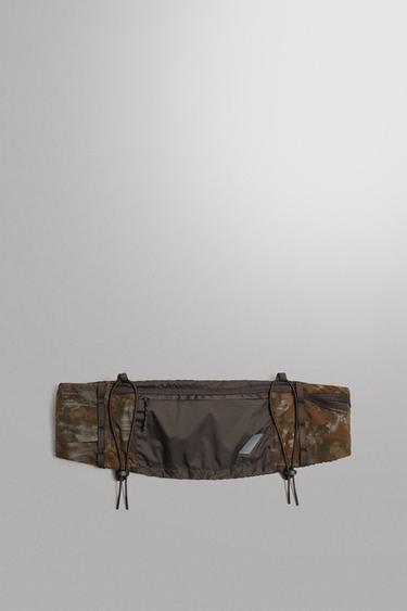TECHNICAL SPORTS BELT BAG - Brown by Zara