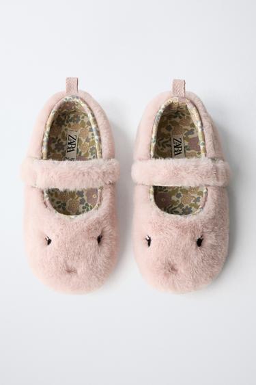 ANIMAL SLIPPERS - Pink by Zara