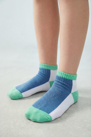 5-PACK OF ANKLE SOCKS - Multicoloured by Zara